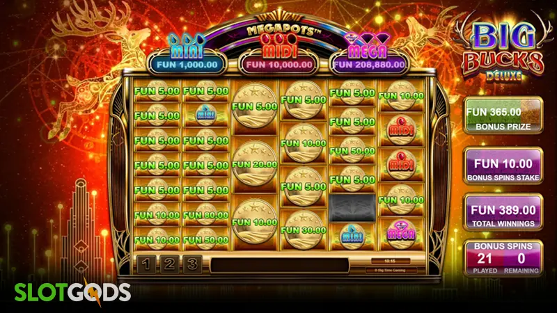slot feature screenshot