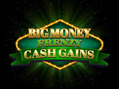 Big Money Frenzy Cash Gains Slot Logo