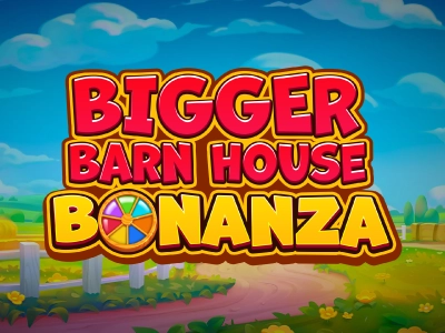 Bigger Barn House Bonanza Slot Logo