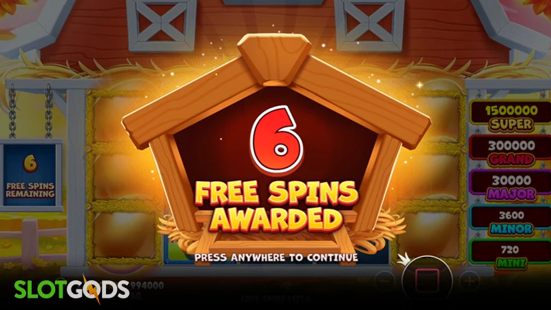 slot feature screenshot