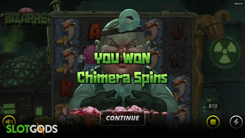 slot feature screenshot