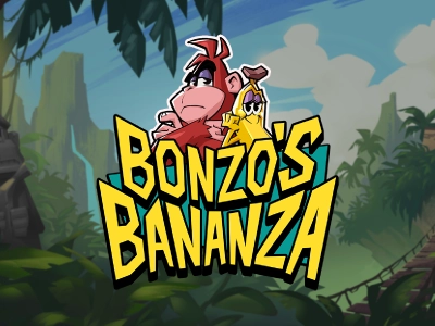 Bonzo's Bananza Slot Logo