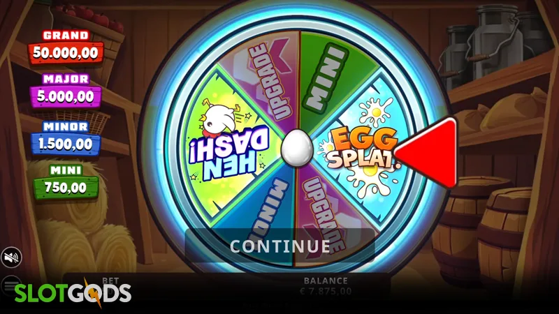 slot feature screenshot