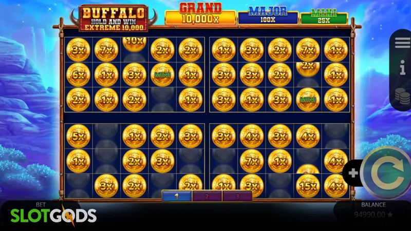 slot feature screenshot