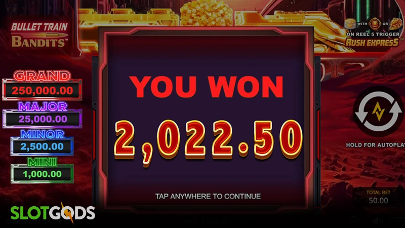 big win screenshot