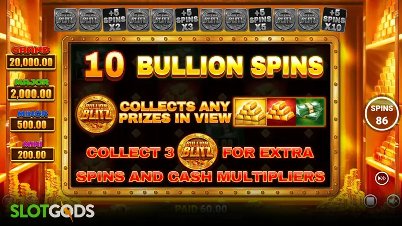 slot feature screenshot