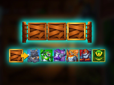 Bullshark Brawl - Multiplier Symbols