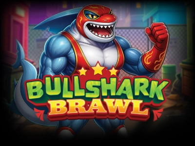 Bullshark Brawl Slot Logo
