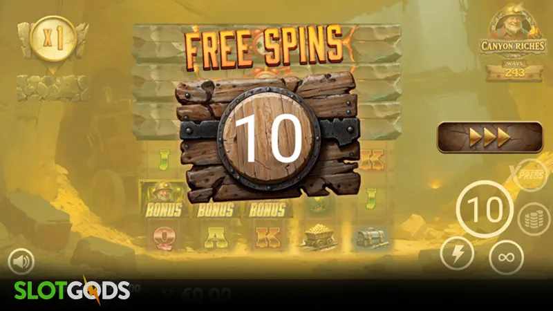 slot feature screenshot