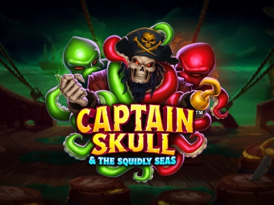 Captain Skull & the Squidly Seas Slot Logo