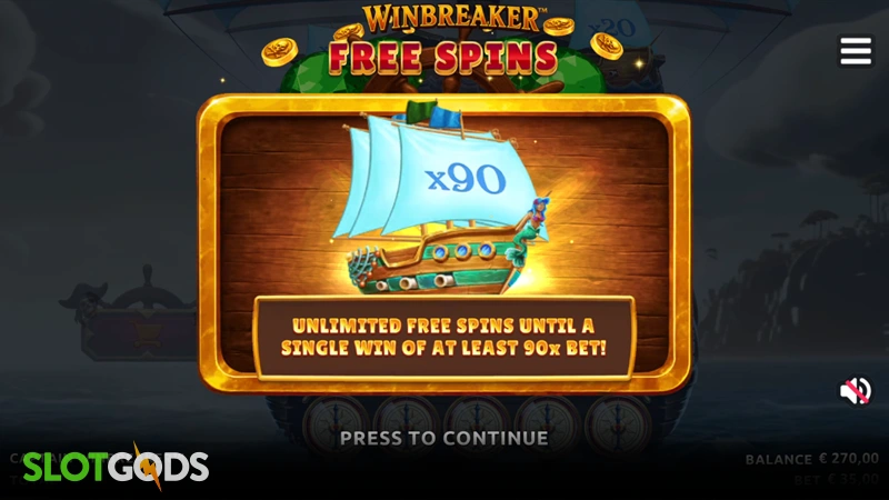 slot feature screenshot