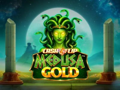 Cash Flip Medusa Gold Slot Logo