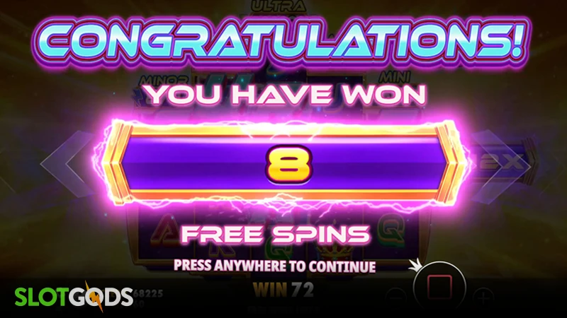 slot feature screenshot