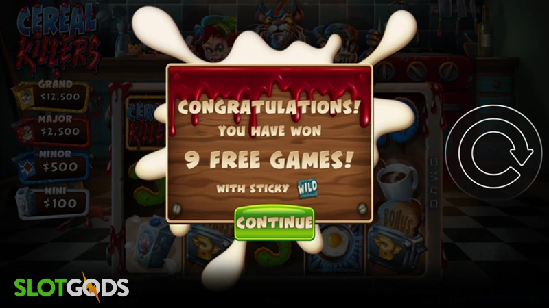 slot feature screenshot