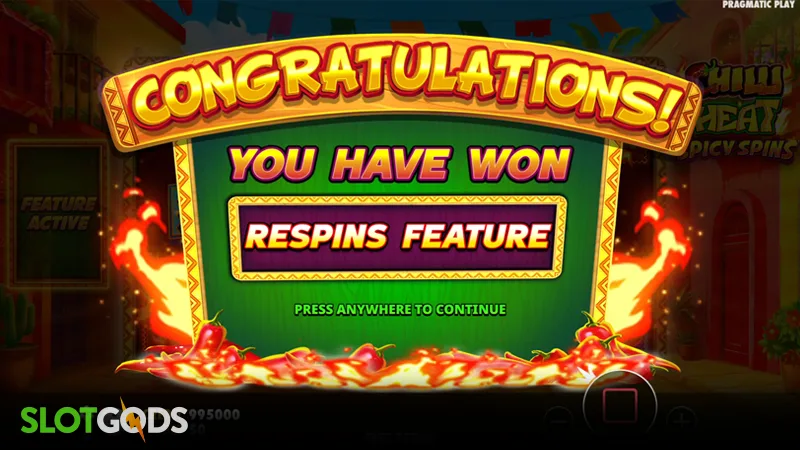 slot feature screenshot