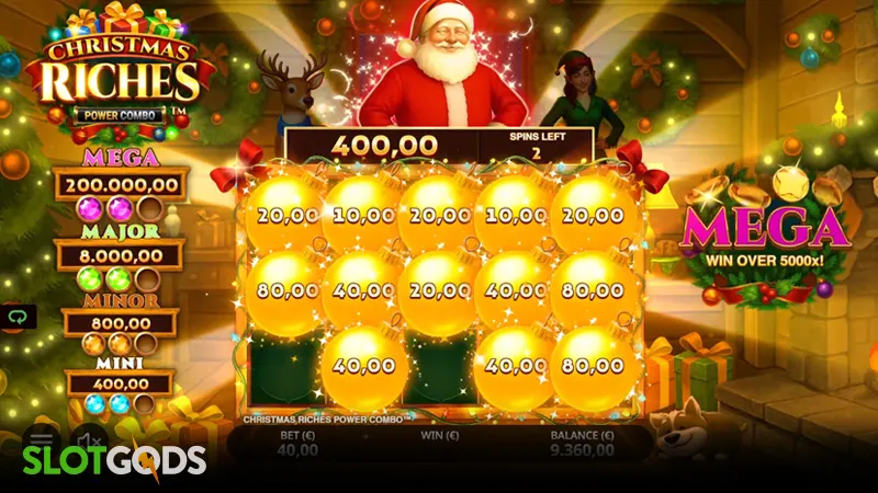 slot feature screenshot