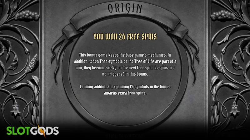 slot feature screenshot