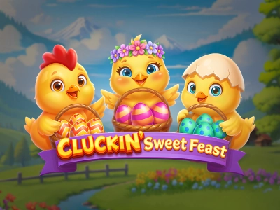 Cluckin' Sweet Feast Slot Logo