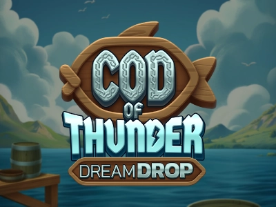 Cod of Thunder Dream Drop Slot Logo