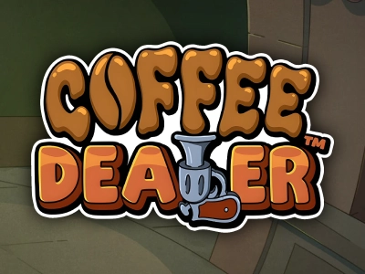 Coffee Dealer Slot Logo