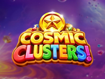 Cosmic Clusters Slot Logo