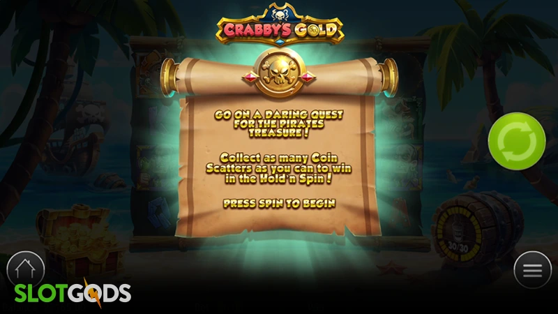slot feature screenshot