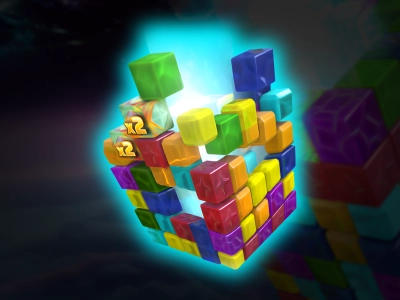 Crystal Towers - 3D Cluster Wins