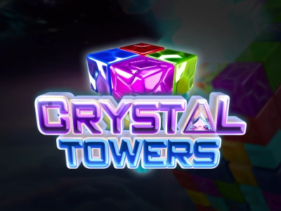 Crystal Towers Slot Logo