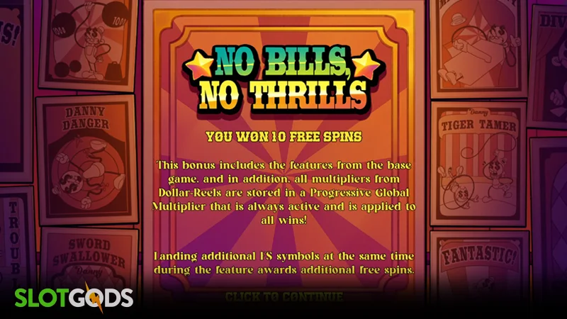slot feature screenshot