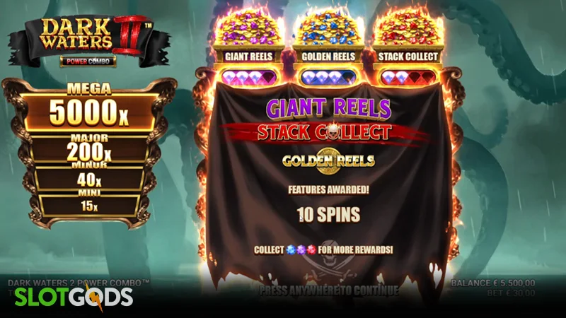 slot feature screenshot