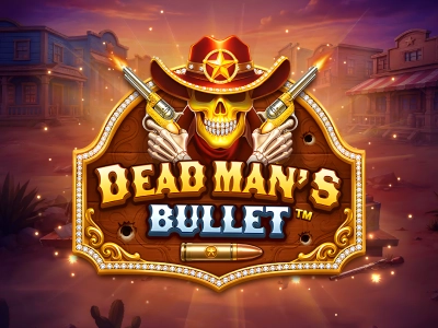 Dead Man's Bullet Slot Logo