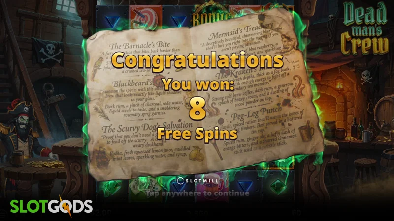 slot feature screenshot