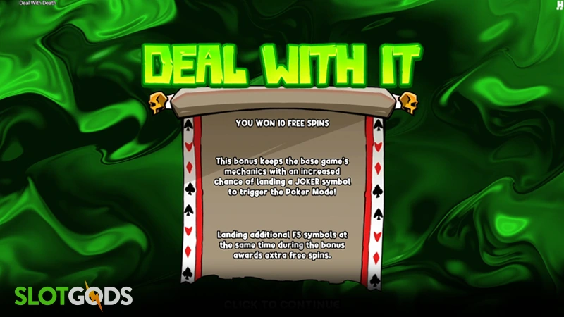 slot feature screenshot