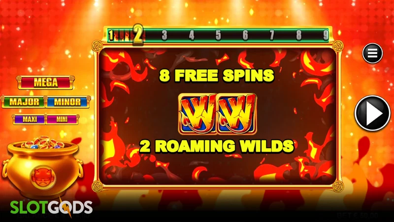 slot feature screenshot