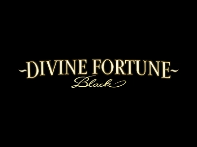 Divine Fortune Black Slot Logo