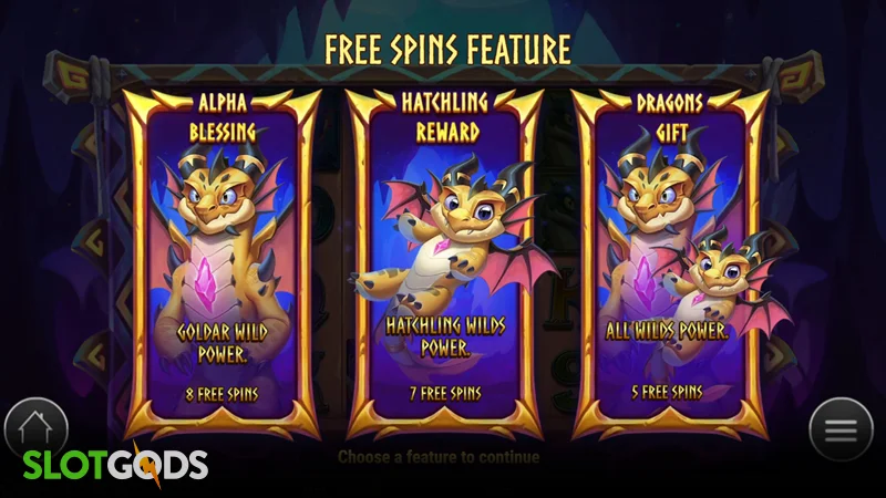 slot feature screenshot