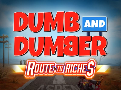 Dumb and Dumber Route to Riches Slot Logo
