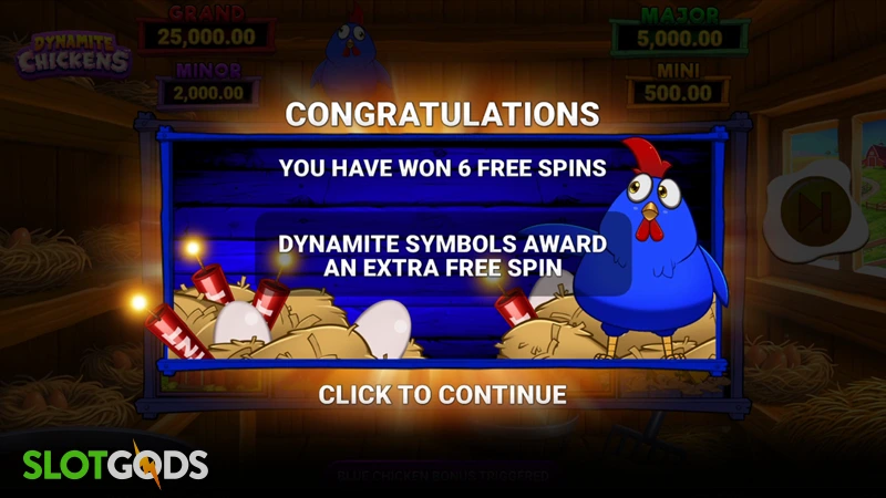 slot feature screenshot