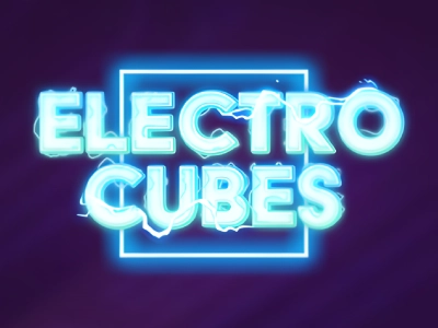 Electro Cubes Slot Logo