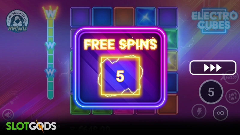 slot feature screenshot
