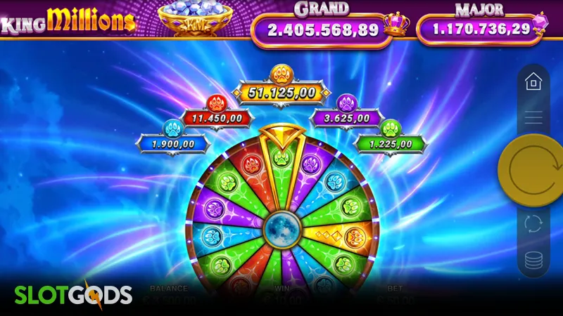 slot feature screenshot