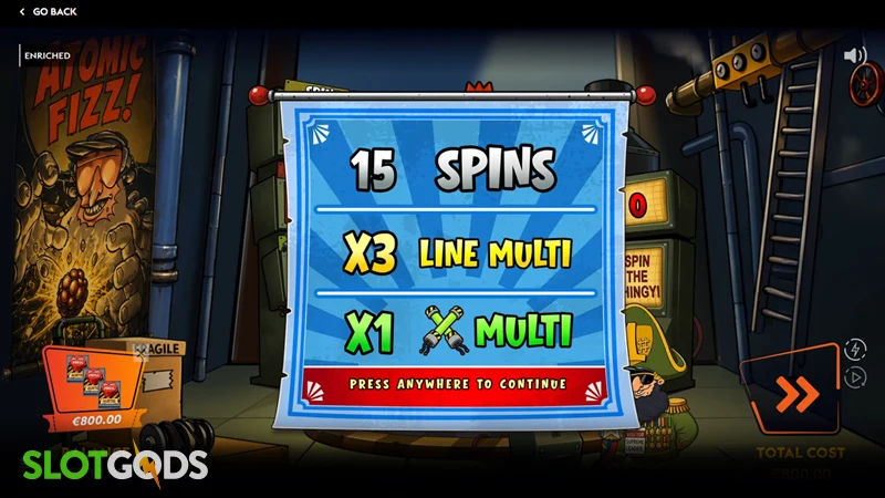 slot feature screenshot