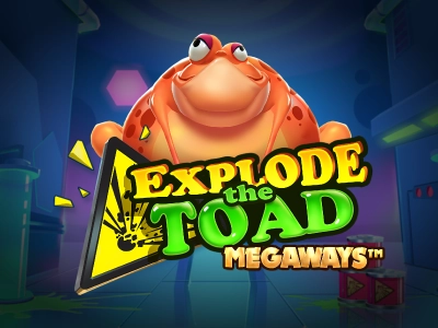 Explode the Toad Megaways Slot Logo