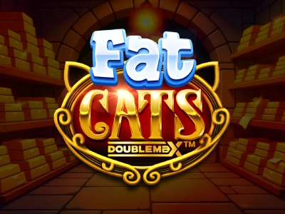 Fat Cats DoubleMax Slot Logo