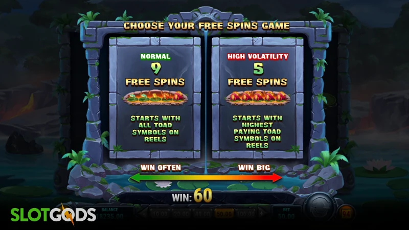 slot feature screenshot