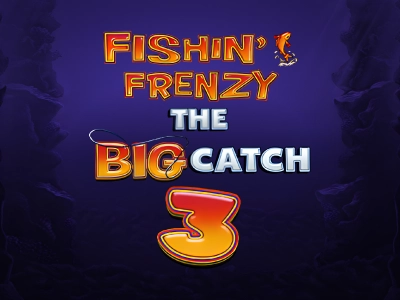 Fishin' Frenzy The Big Catch 3 Slot Logo