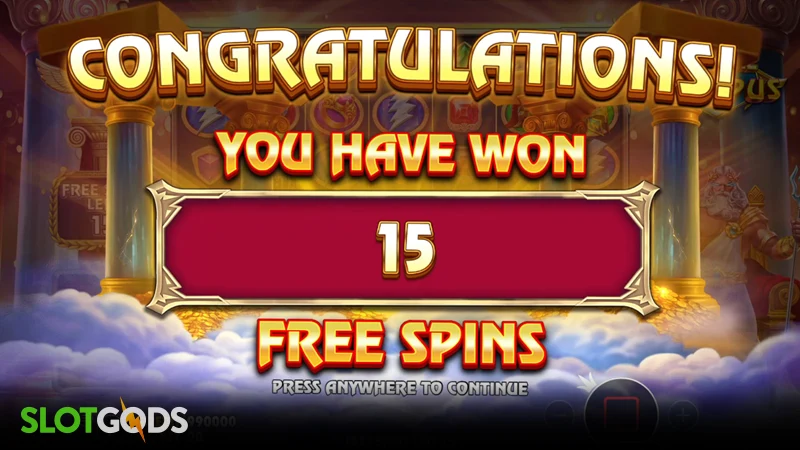 slot feature screenshot