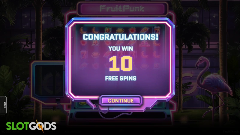 slot feature screenshot