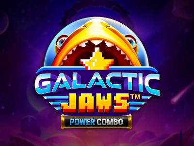 Galactic Jaws Power Combo Slot Logo