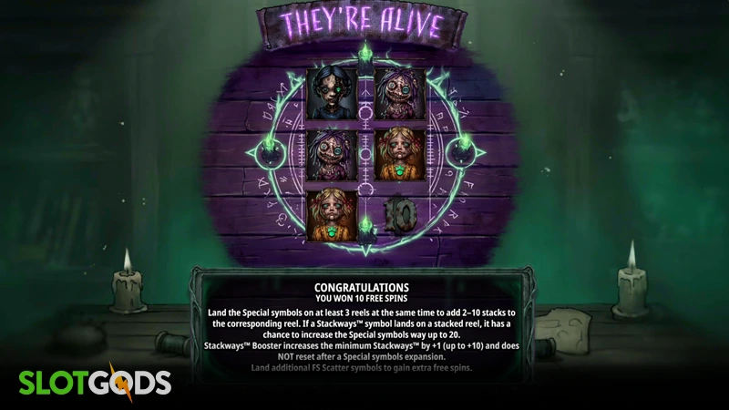 slot feature screenshot